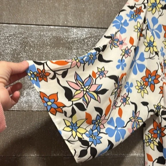 Modcloth floral Kimono size L/XL - Picture 7 of 9